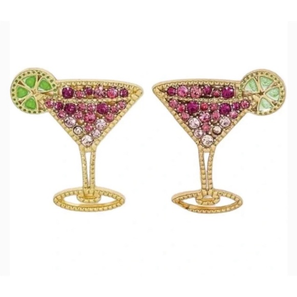 “New”SUGARFIX  by baublebar splash of cran studded nickel free earrings - Picture 6 of 8